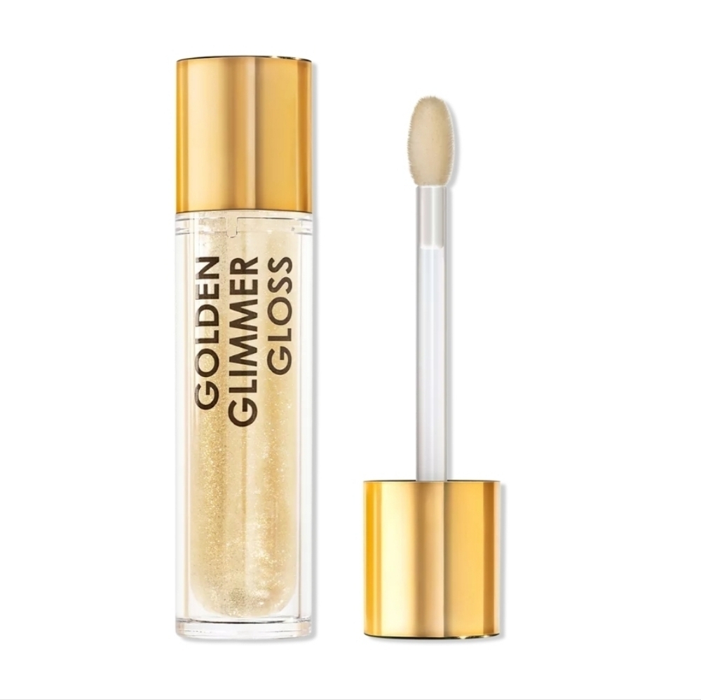 CLEARANCE! Natasha Denona Golden Glimmer Gloss Shimmering Lip Plumper, 5ml, NIB